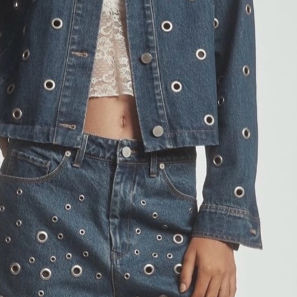 NWT BLANKNYC Silver Dreams Denim The Reeve Shorts size 29 new with tags - Picture 3 of 4